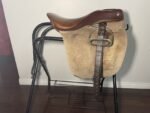 17” English Cutback Saddle - Image 3