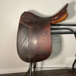 18” Stubben (Schleese Rebuild) Dressage Saddle