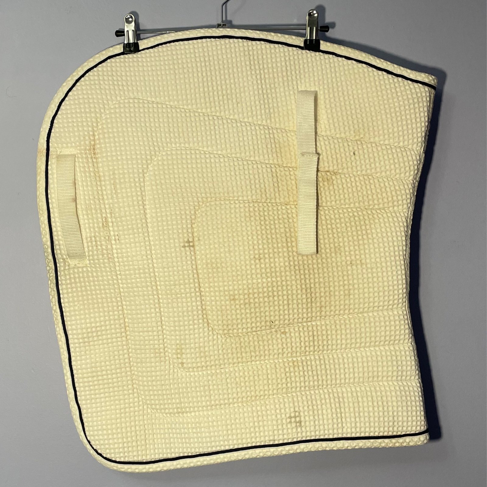original-609-scaled-1.jpeg ‘Proforma’ White Waffle Dressage Pad - Image 1