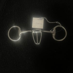 5" Silverline Eggbutt Snaffle with Tongue Control, New