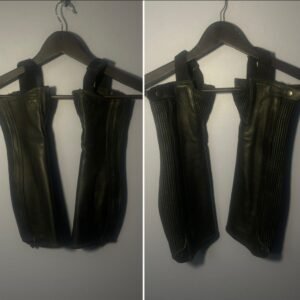 Adult XSmall Leather Half Chaps