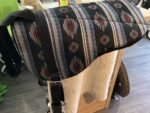 Bareback Pad Blue With Stirups