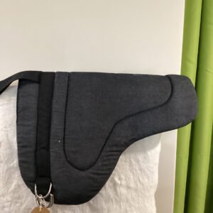 Bareback Saddle Pad Black