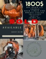Big Horn 824 Saddle