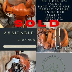 Big Horn 824 Saddle