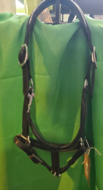 Black Leather Halter