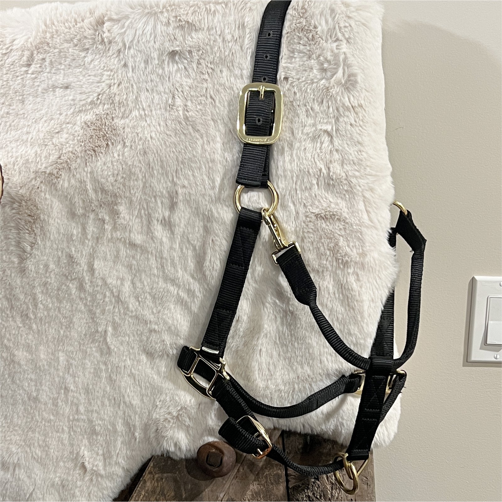 Black Nylon Headstall Black Nylon Headstall