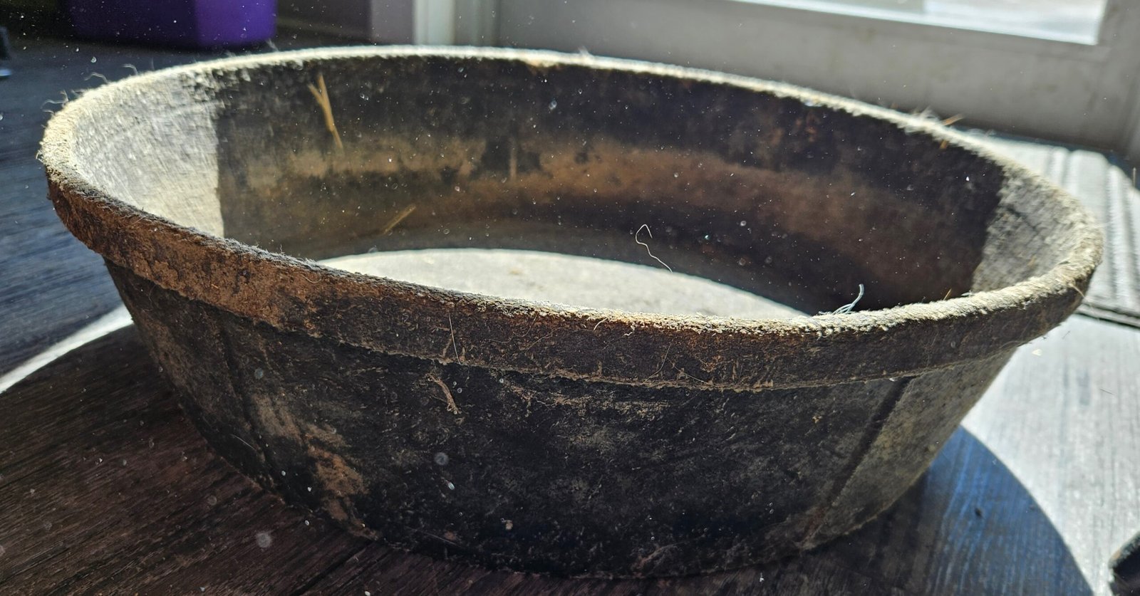 Black Rubber Feed Tub Black Rubber Feed Tub