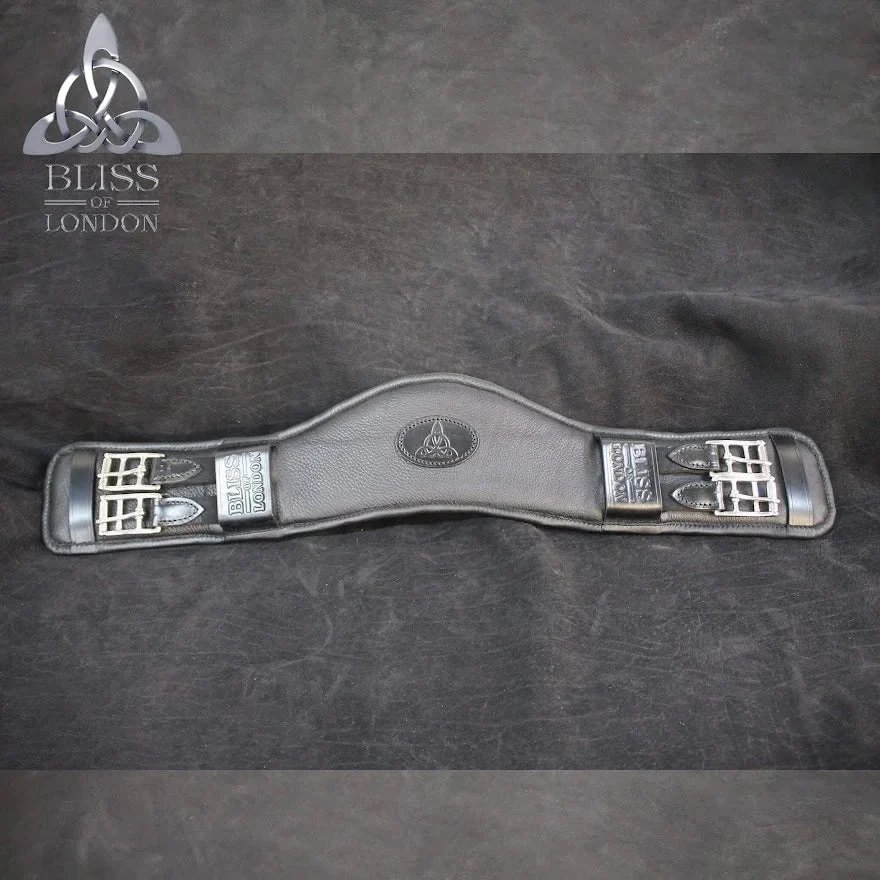 Bliss of London Leather Anatomical Soft Dressage Girth Bliss of London Leather Anatomical Soft Dressage Girth
