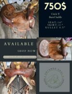 Circle Y Barrel Saddle