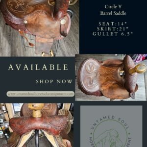 Circle Y Barrel Saddle