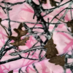 Cooler Pink Camo Print Medium With Neck