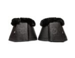 Dark Obsidian Black Bell Boots