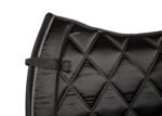 Dark Obsidian Black Dressage Saddle Pad