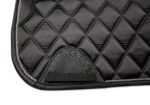Dark Obsidian Black Dressage Saddle Pad