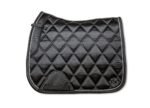 Dark Obsidian Black Dressage Saddle Pad