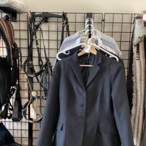Elation Show Coat Size 12 Black