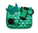 Emerald Green Bell Boots