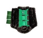 Emerald Green Brush Boots