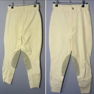 English 28 White 'Prestige' Breeches