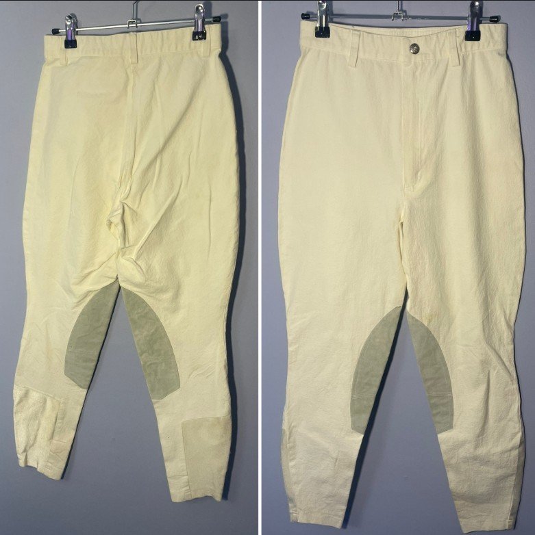English 28 White 'Prestige' Breeches English 28 White 'Prestige' Breeches