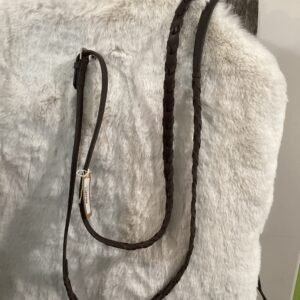 English Braided Reins Long