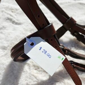 English Headstall with Reins