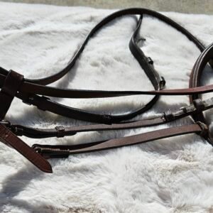 English Headstall with Reins