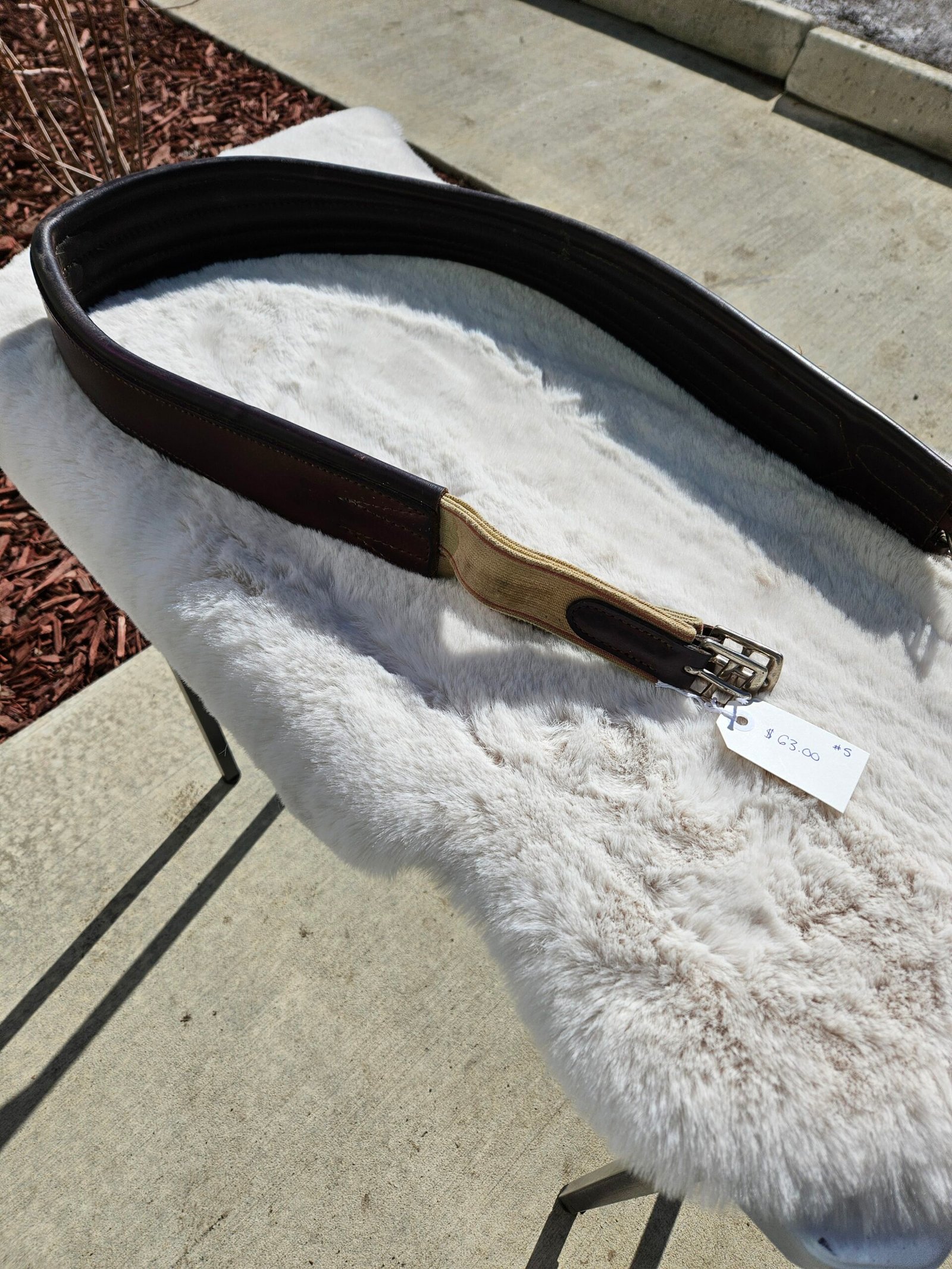 English Leather Girth 54" English Leather Girth 54"