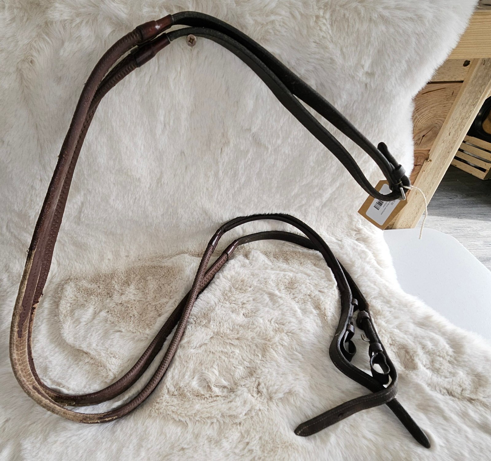 English Reins used Rubber English Reins used Rubber