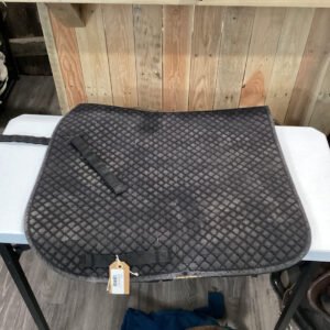 English Saddle Pad Black