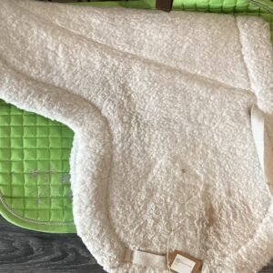 English Saddle Pad Full White