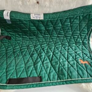 English Saddle pad Green