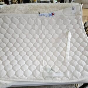 English Saddle pad White Equipe
