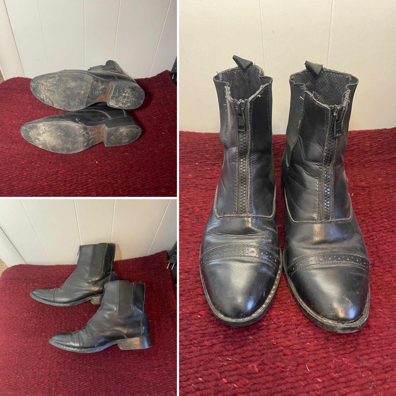 English Women's size 8/9 Paddock Boots English Women's size 8/9 Paddock Boots