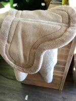 Full White Saddle Pad