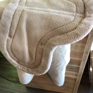 Full White Saddle Pad