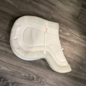 Full White Saddle Pad