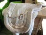 Full White Saddle Pad