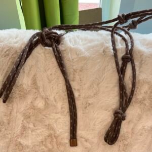 Halter Rope - Brown/Cream