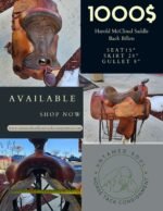 Harold McCloud Saddle