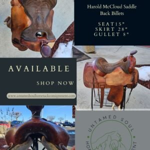 Harold McCloud Saddle