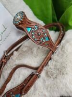 Headstall Blue Accents