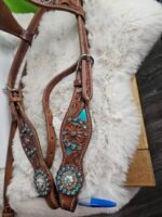 Headstall Blue Accents