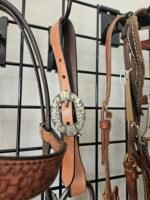 Headstall&Breast Collar Light & Dark Tooled