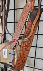 Headstall&Breast Collar Light & Dark Tooled