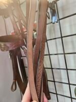 Headstall&Breast CollarReins Dark Tooled