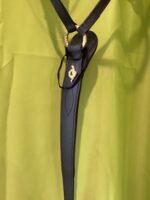 Headstall Reins breast Collar Black Gold