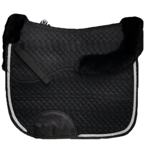 Leveza Mimiki Sheepskin Dressage Saddle Pad - Multiple Colour Options