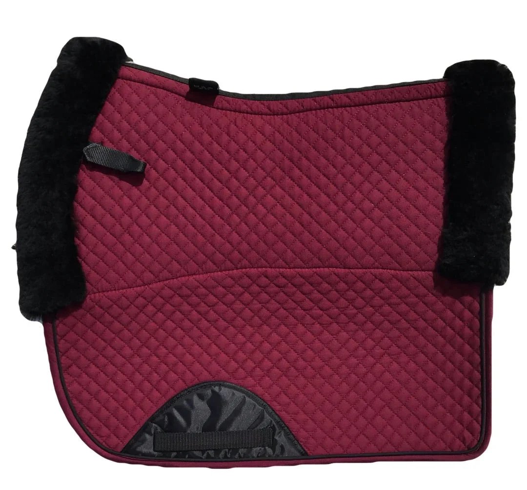 Leveza Sheepskin Dressage Pad - Multiple Colour Options Leveza Sheepskin Dressage Pad - Multiple Colour Options